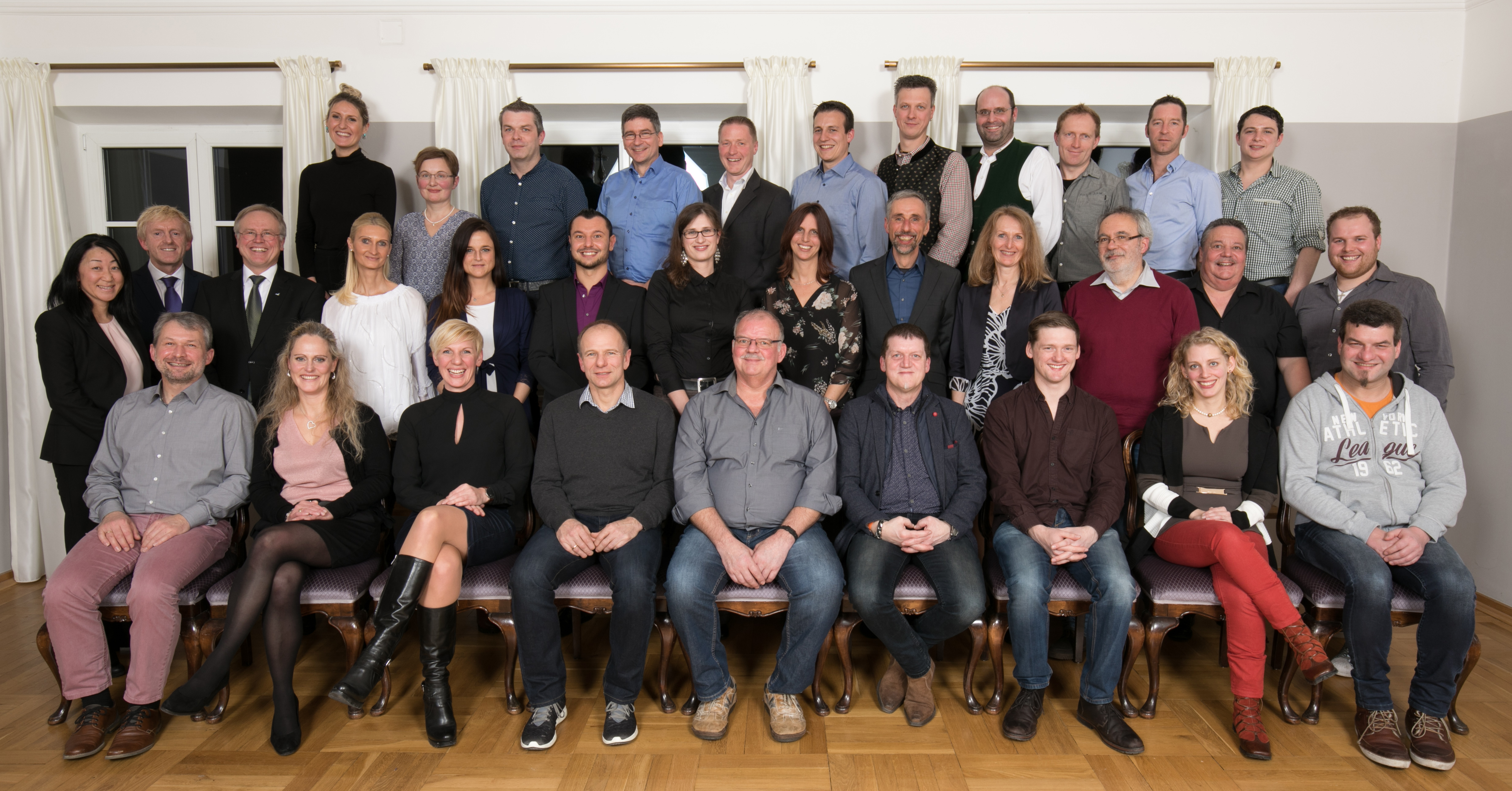 Bild Jubilare der InfraServ Gendorf