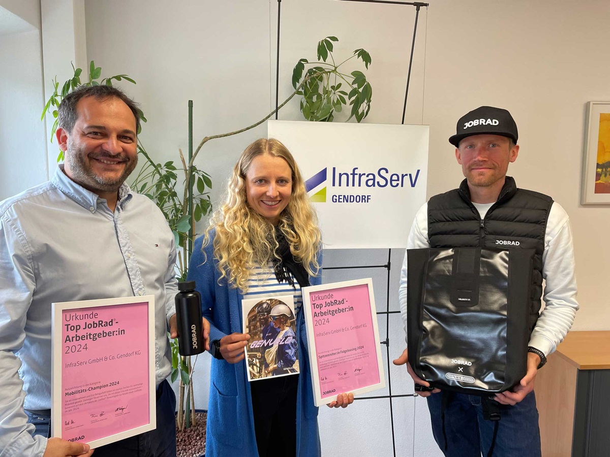 ISG ist Champion – und zwar auf zwei Rädern - InfraServ Gendorf ...